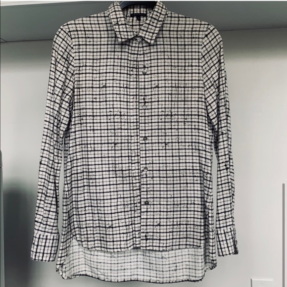 Theory Super Soft Flannel Shirt - Picture 4 of 7